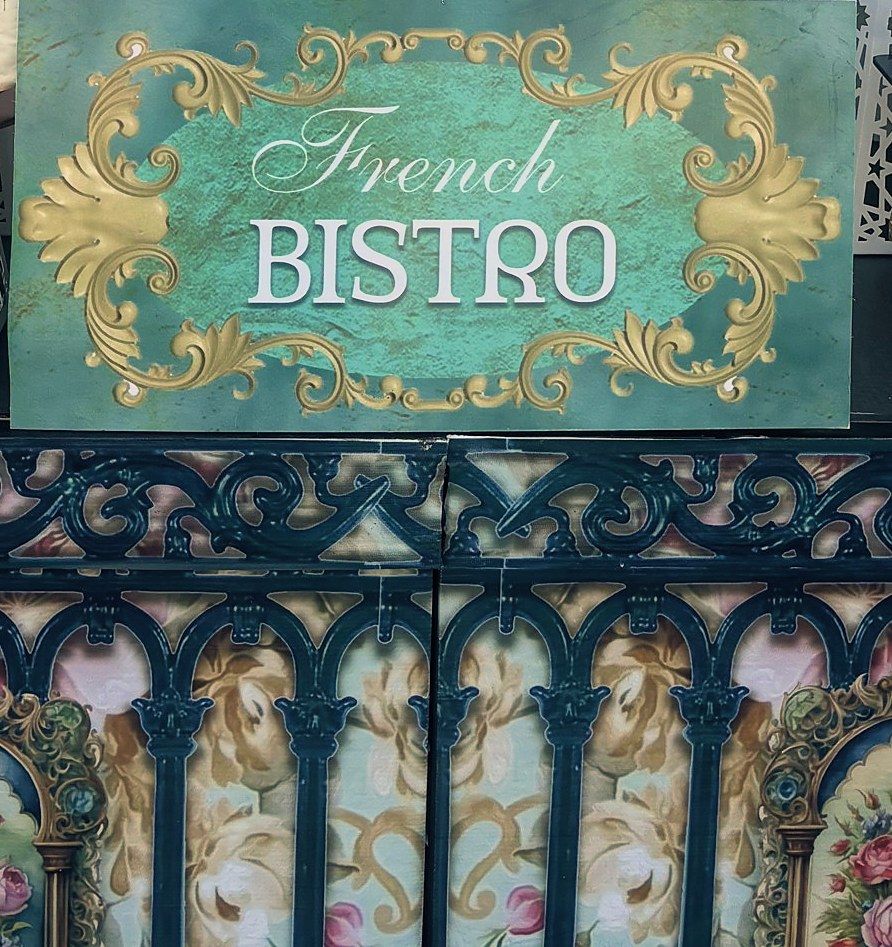 French Bistro coffee counter